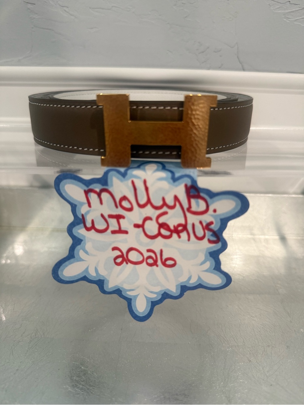 Hermes 24mm Leather Belt